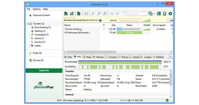 uTorrent Software Review